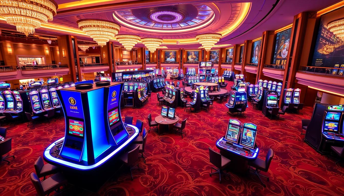 platform live games casino