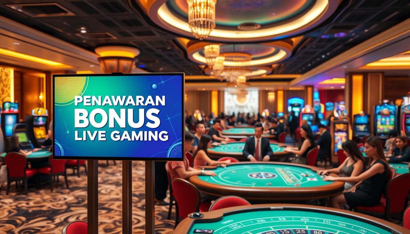 penawaran bonus live gaming
